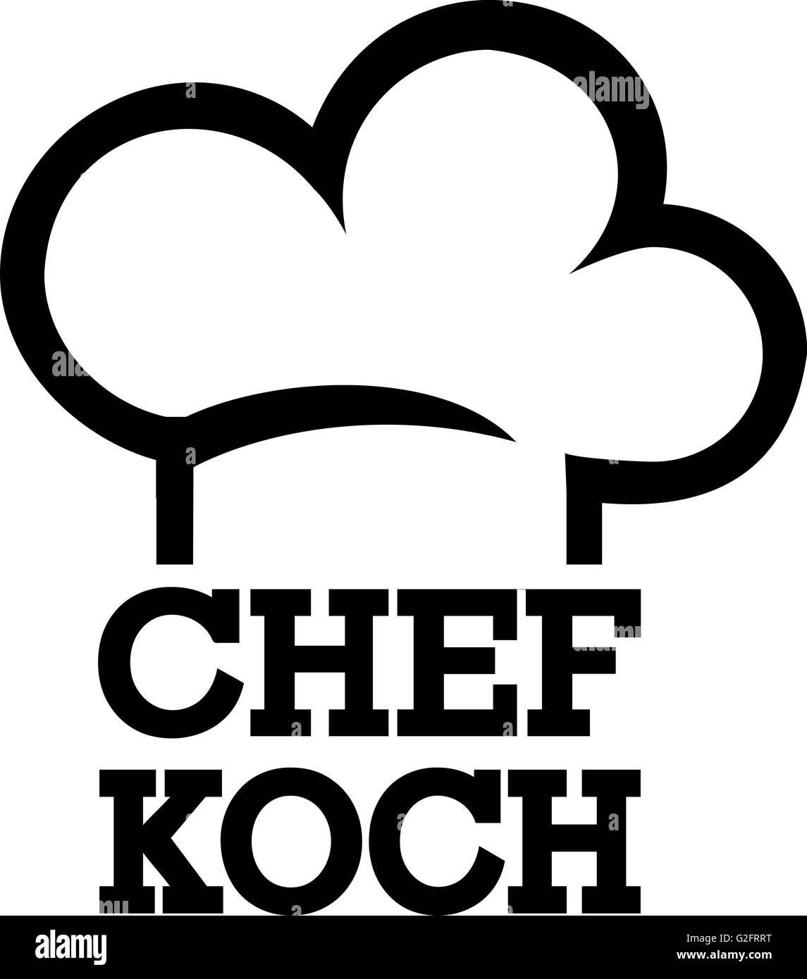 Head Chef Cook Stock Photo Alamy