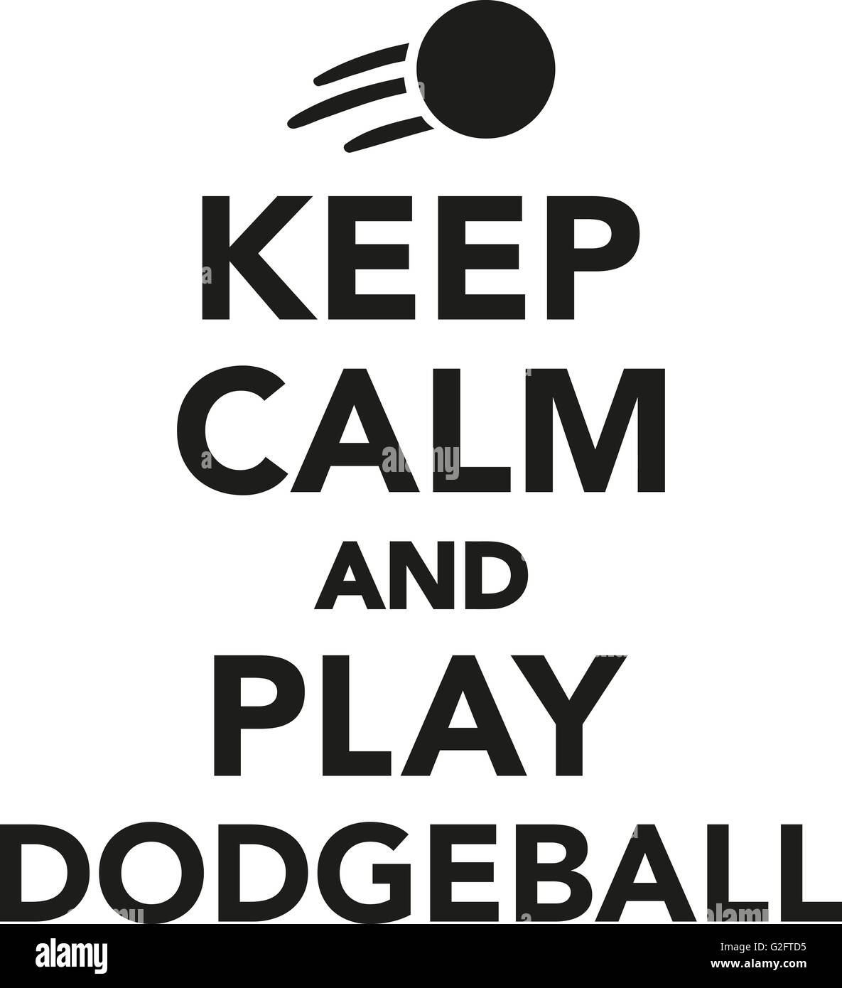 Dodgeball vector hires stock photography and images Alamy