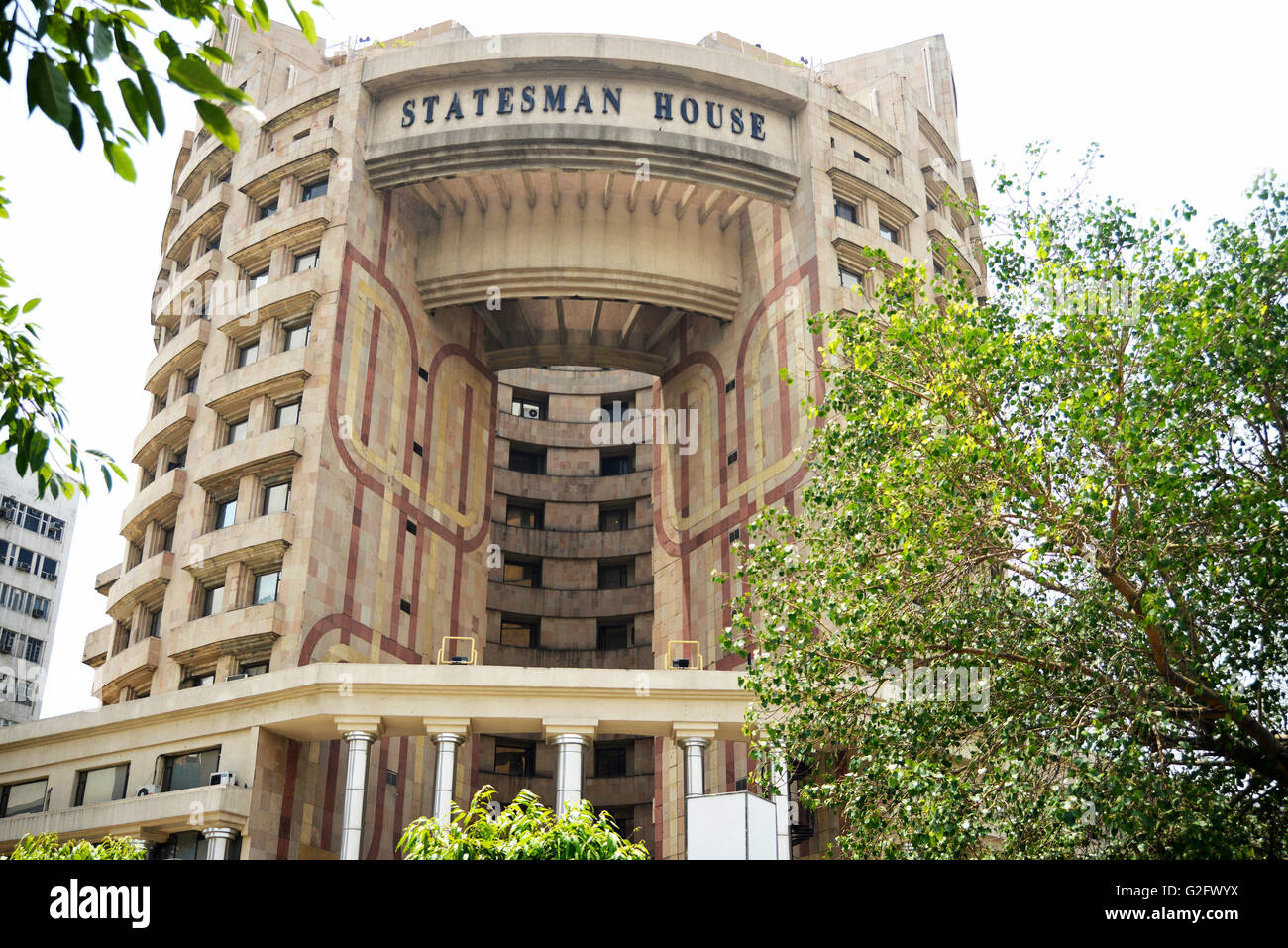 Statesman House Connaught place,New Delhi,India Stock Photo Alamy