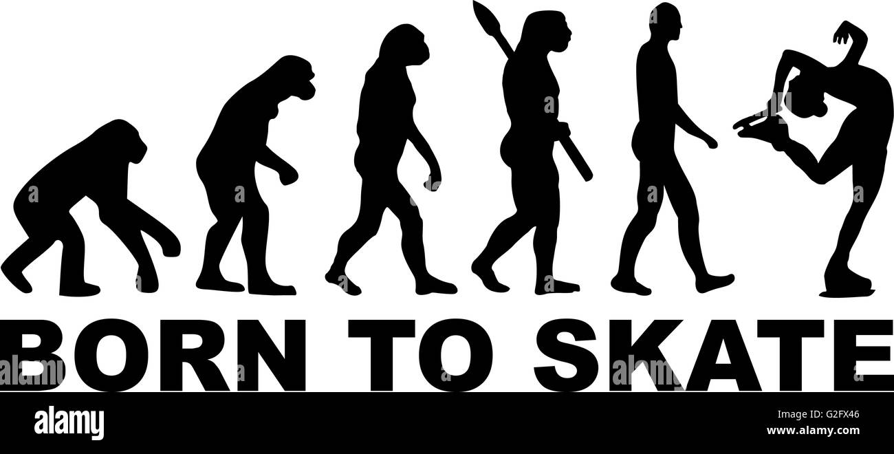 Figure Skating Evolution Born to Stock Photo Alamy