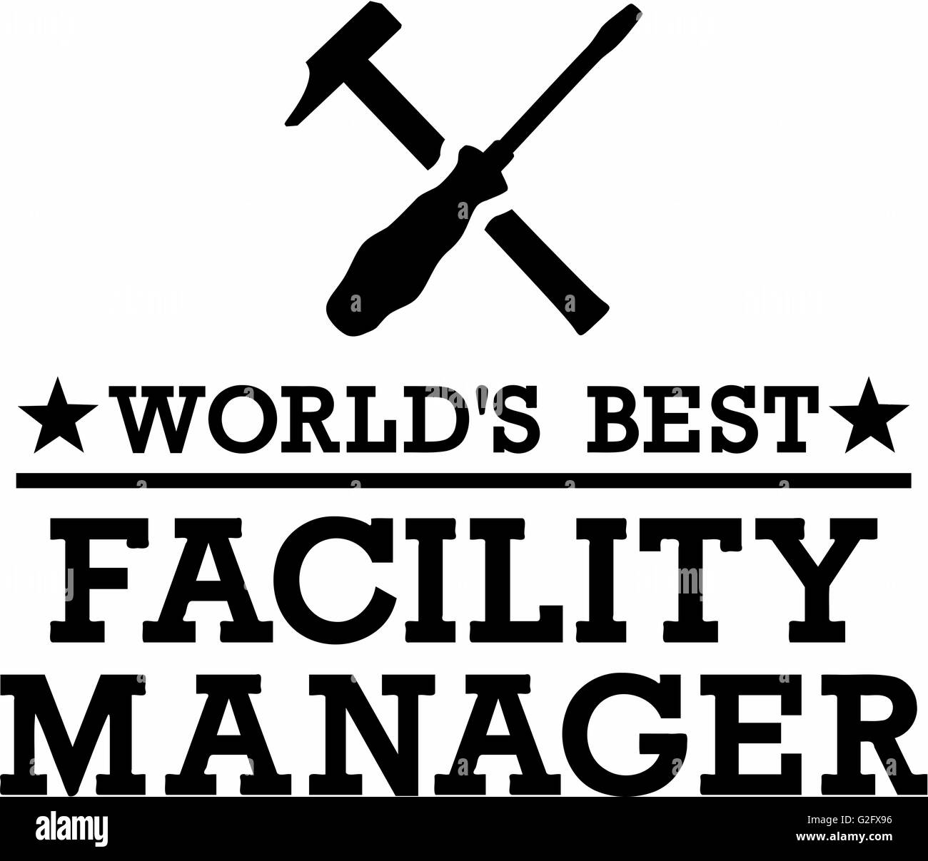World's Best Facility Manager Stock Photo - Alamy