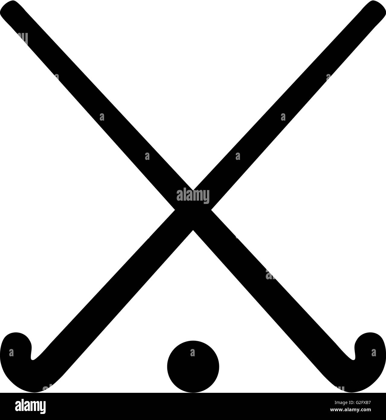 Hockey sticks Black and White Stock Photos & Images Alamy