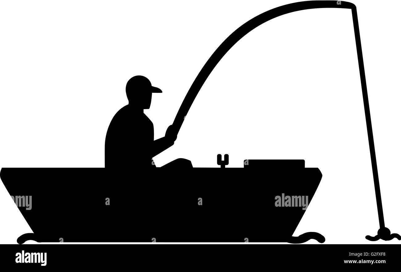 Free Free 264 Boat Man Fishing Svg SVG PNG EPS DXF File