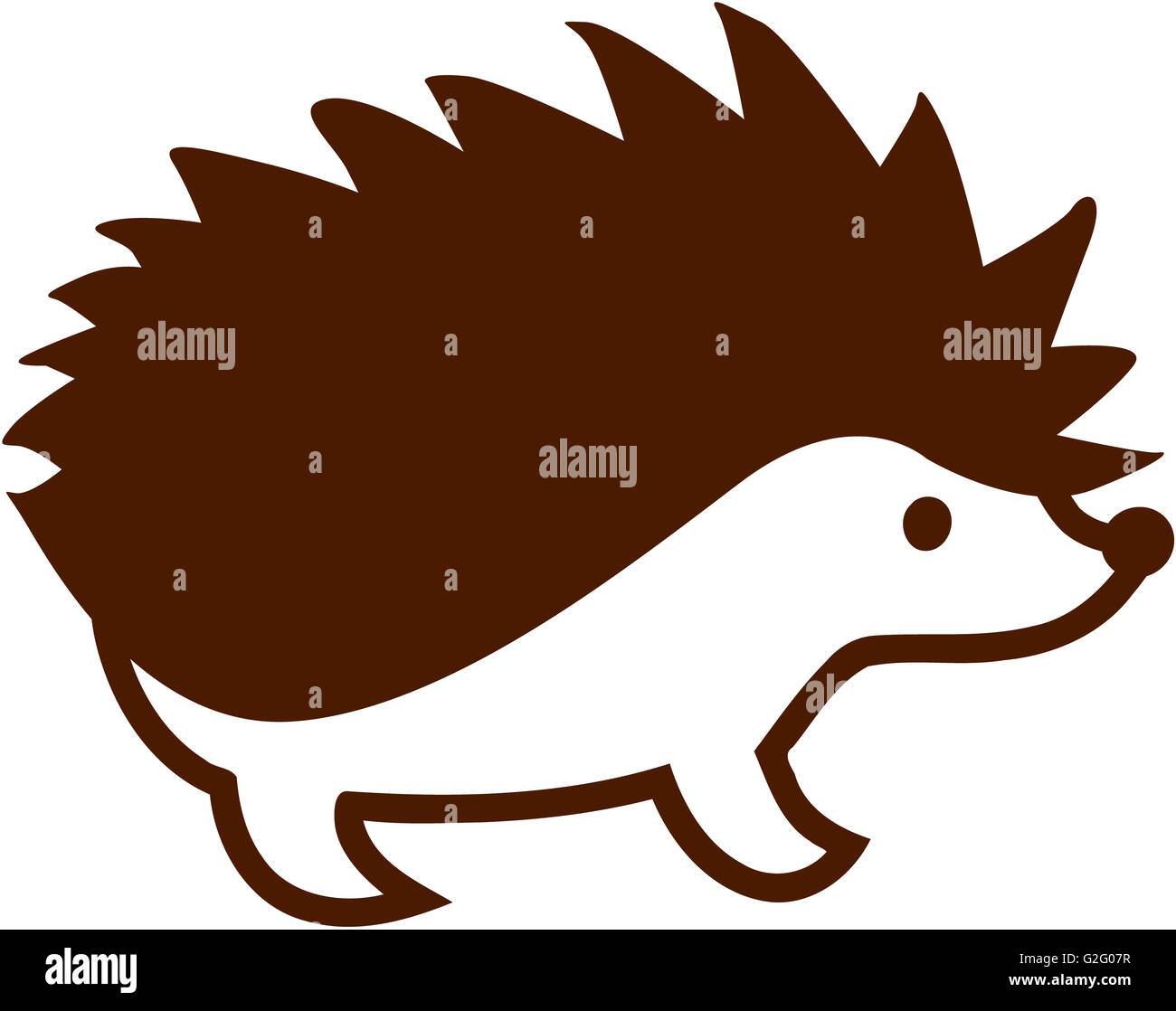 Hedgehog Cartoon High Resolution Stock Photography And Images Alamy