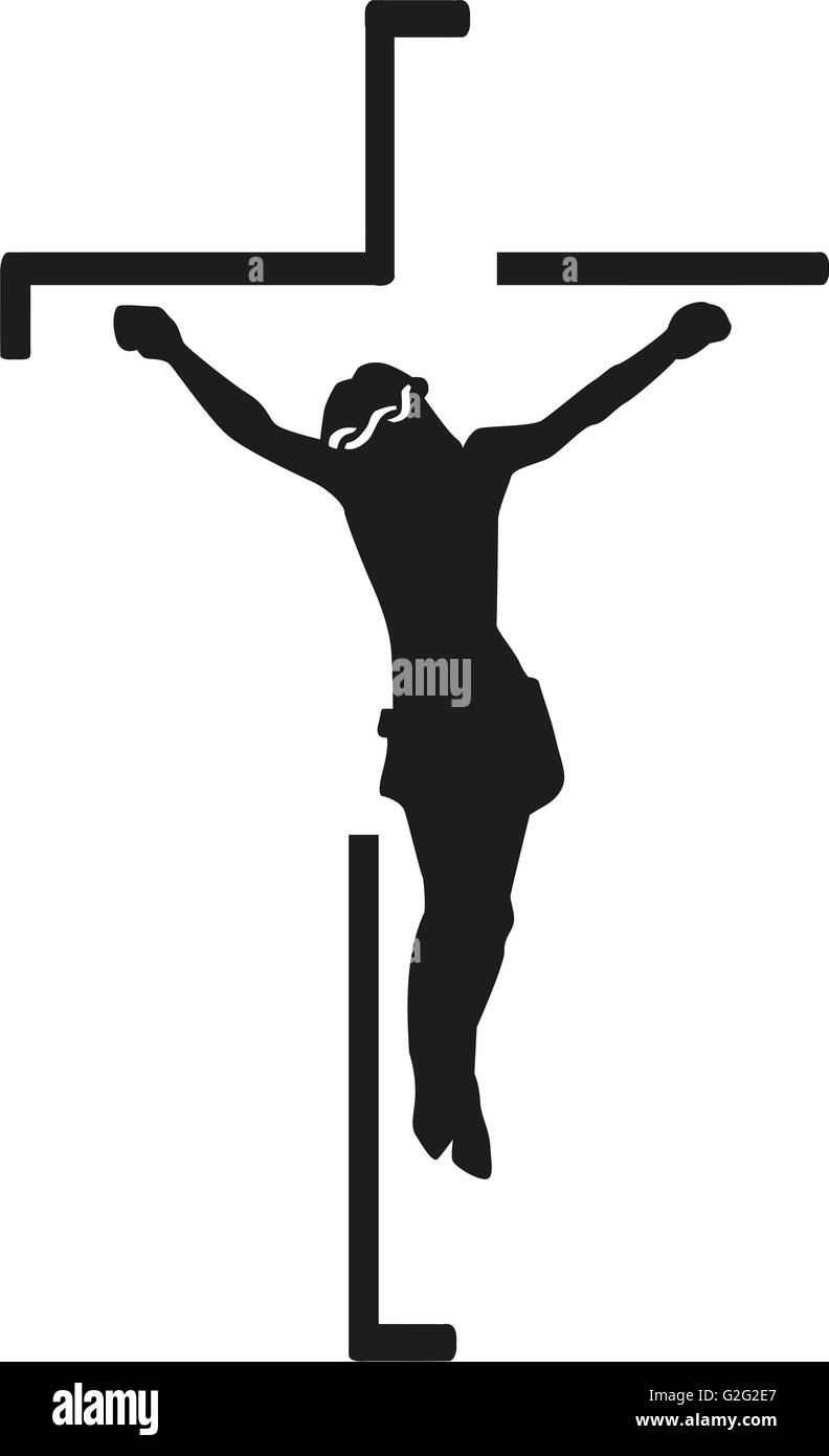 Jesus on the cross Stock Photo Alamy