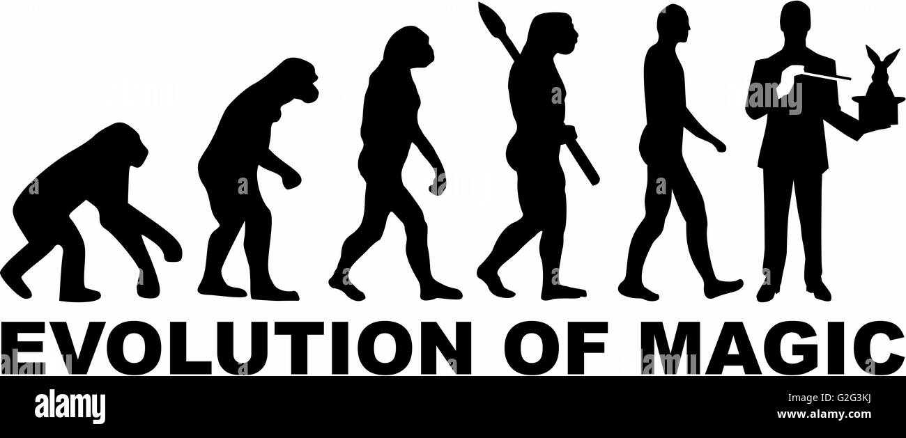 Evolution of Magic Stock Photo - Alamy