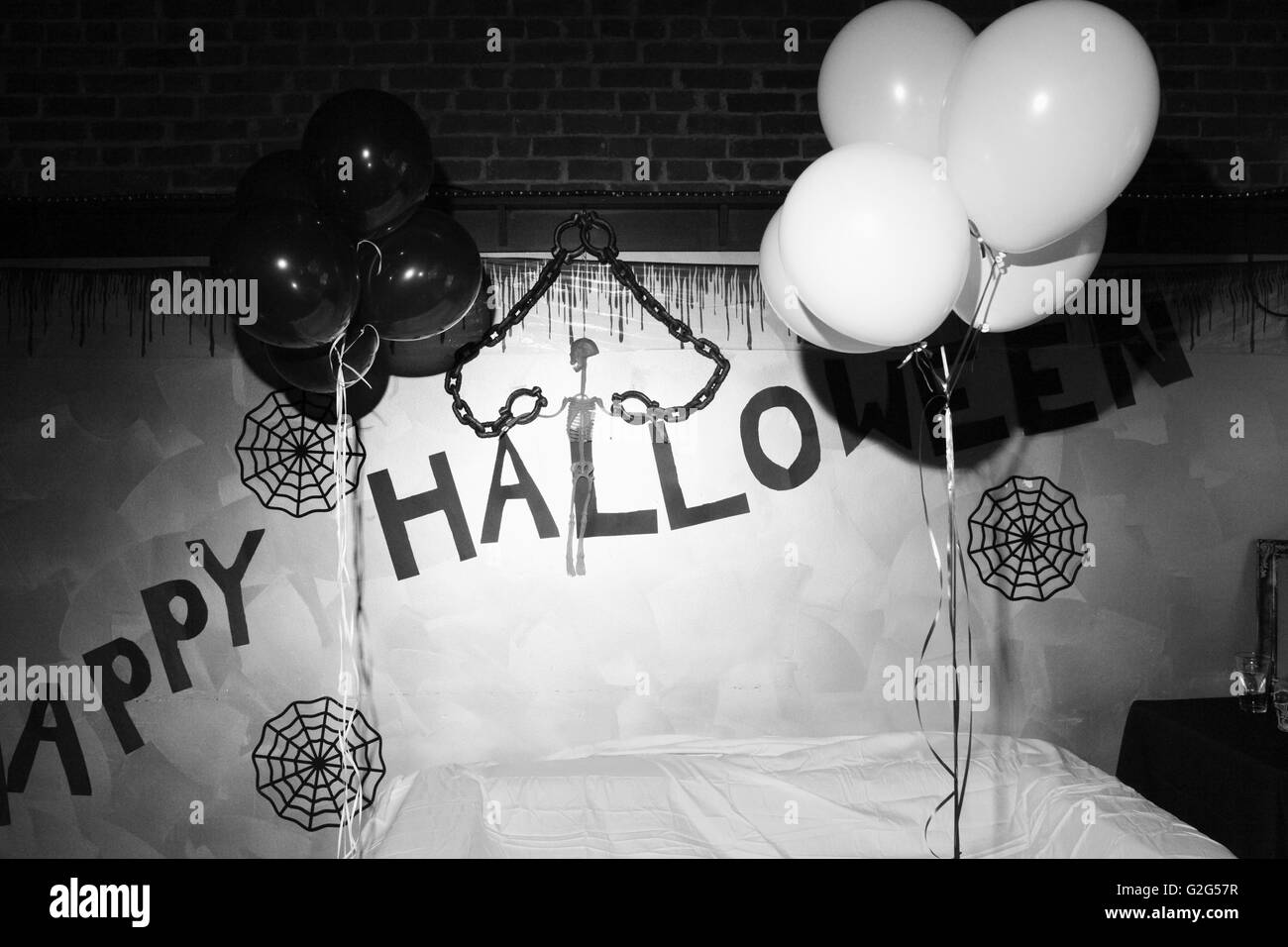 Theme Party Black And White Stock Photos Images Alamy