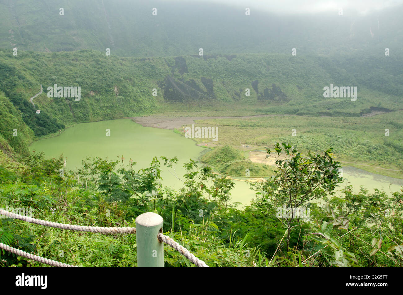 Mount Galunggung Stock Photo