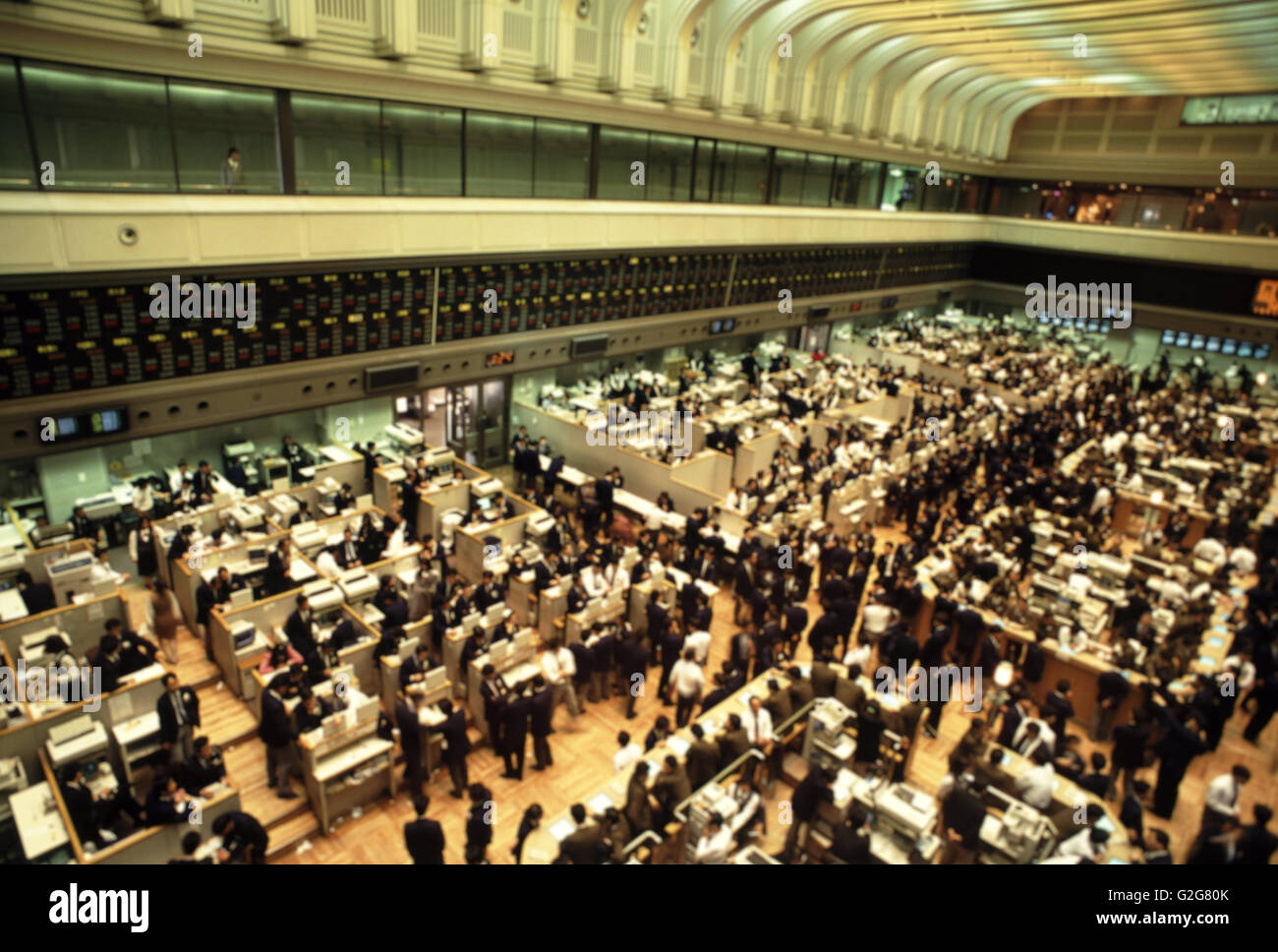 Tokyo Stock Exchange. Stock Photo