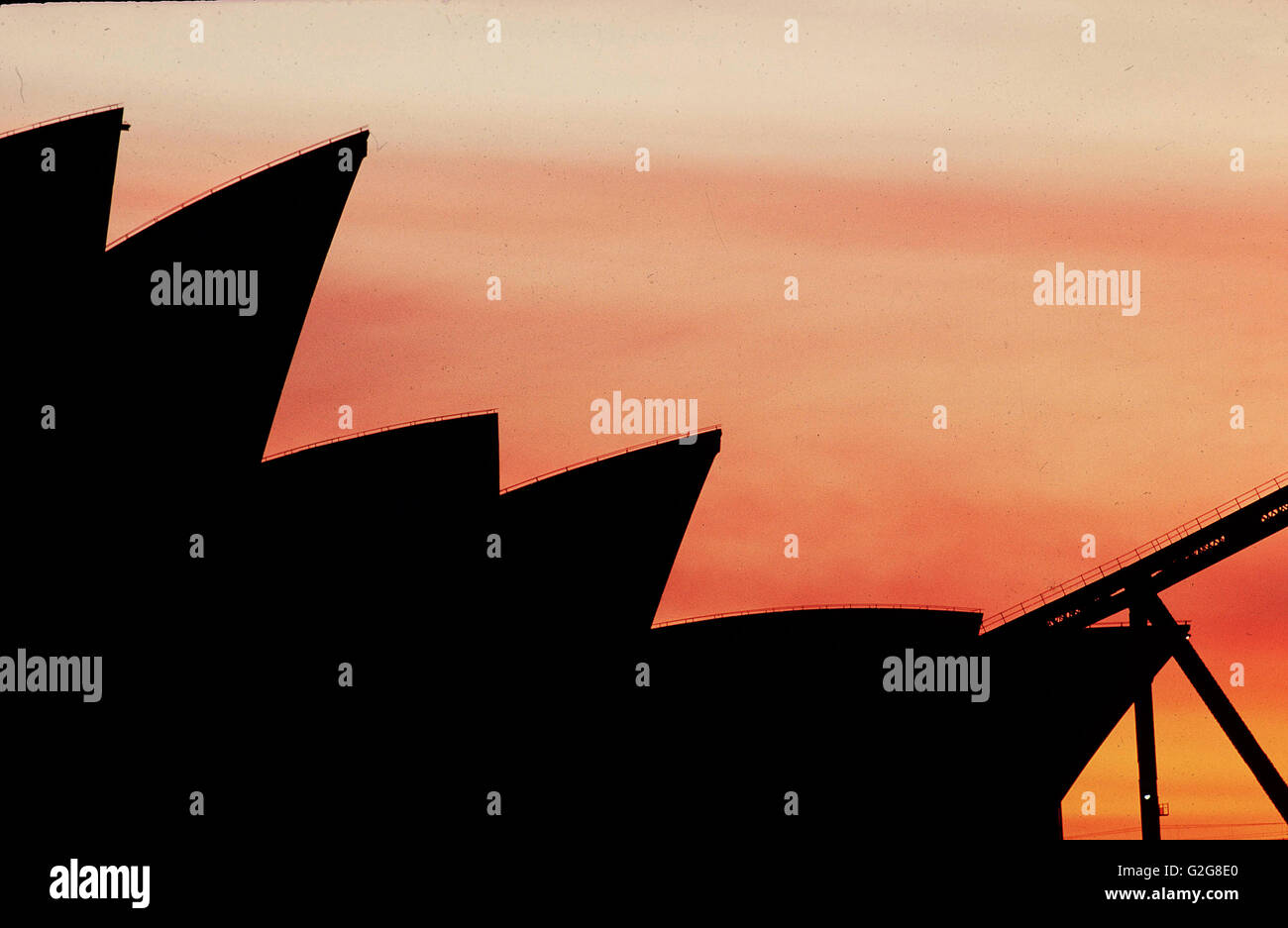 Australia - Sydney Opera House designed by Joerg Utzon. Originally the ...