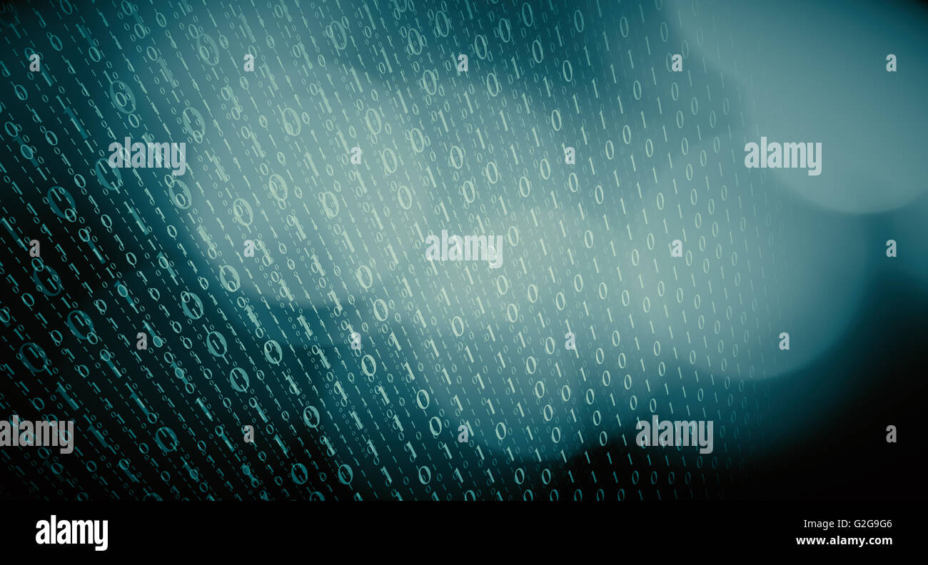 Cyberspace coding background Stock Photo - Alamy