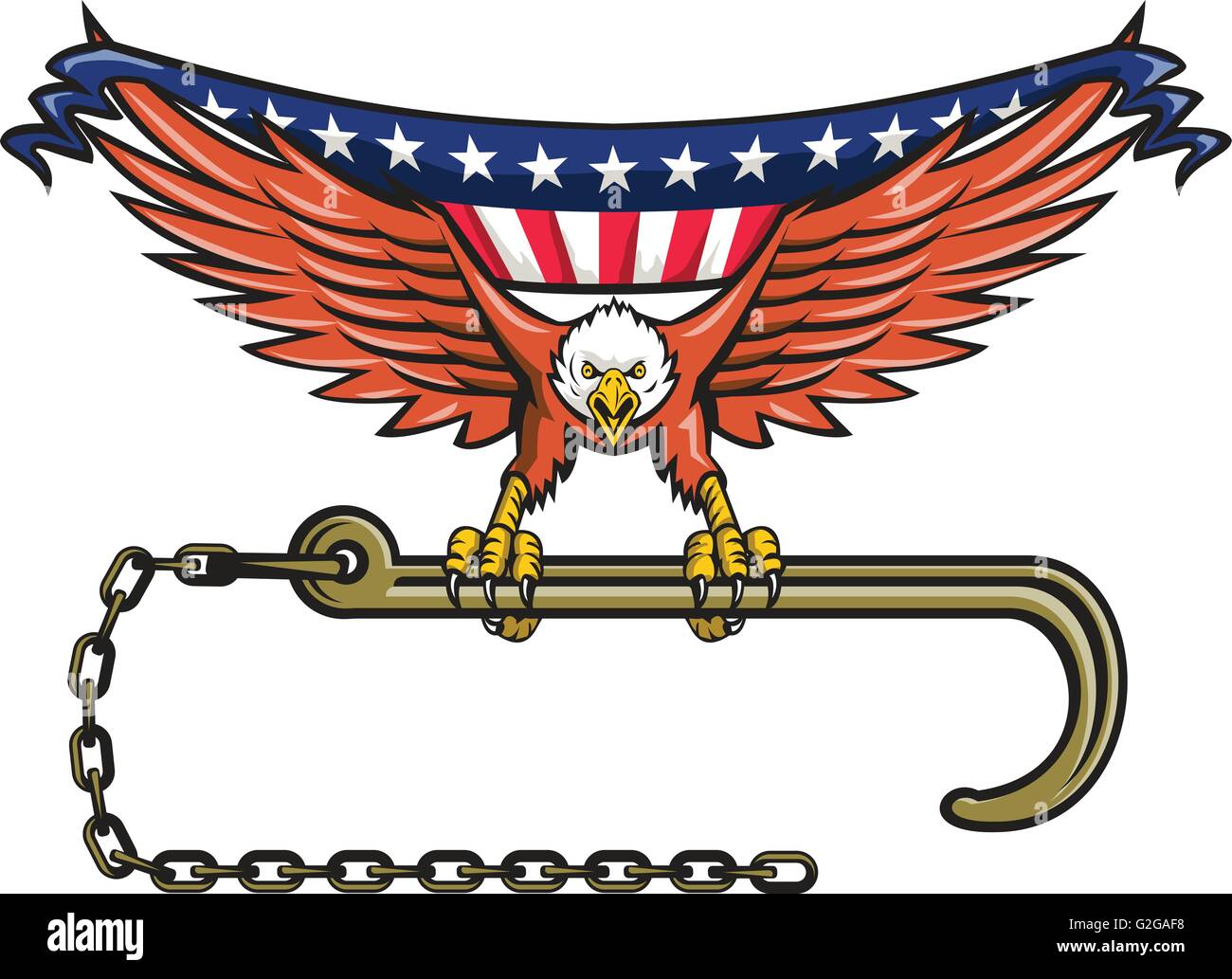 Tow hook Stock Vector Images Alamy