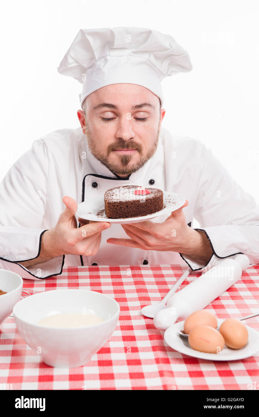 Pastry chef Stock Photo