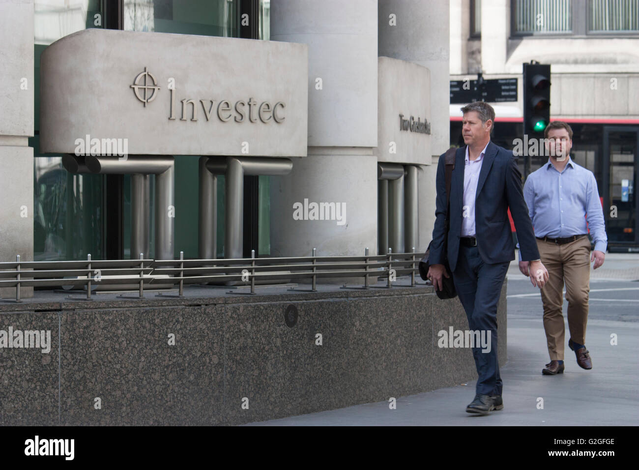 Investec Headquarters London Investec is a Specialist Bank and Asset Manager Stock Photo