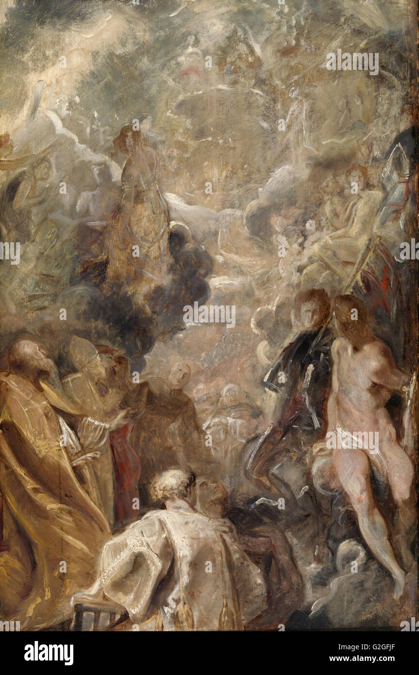 Peter Paul Rubens - All Saints  - Museum Boijmans Van Beuningen - Rotterdam Stock Photo
