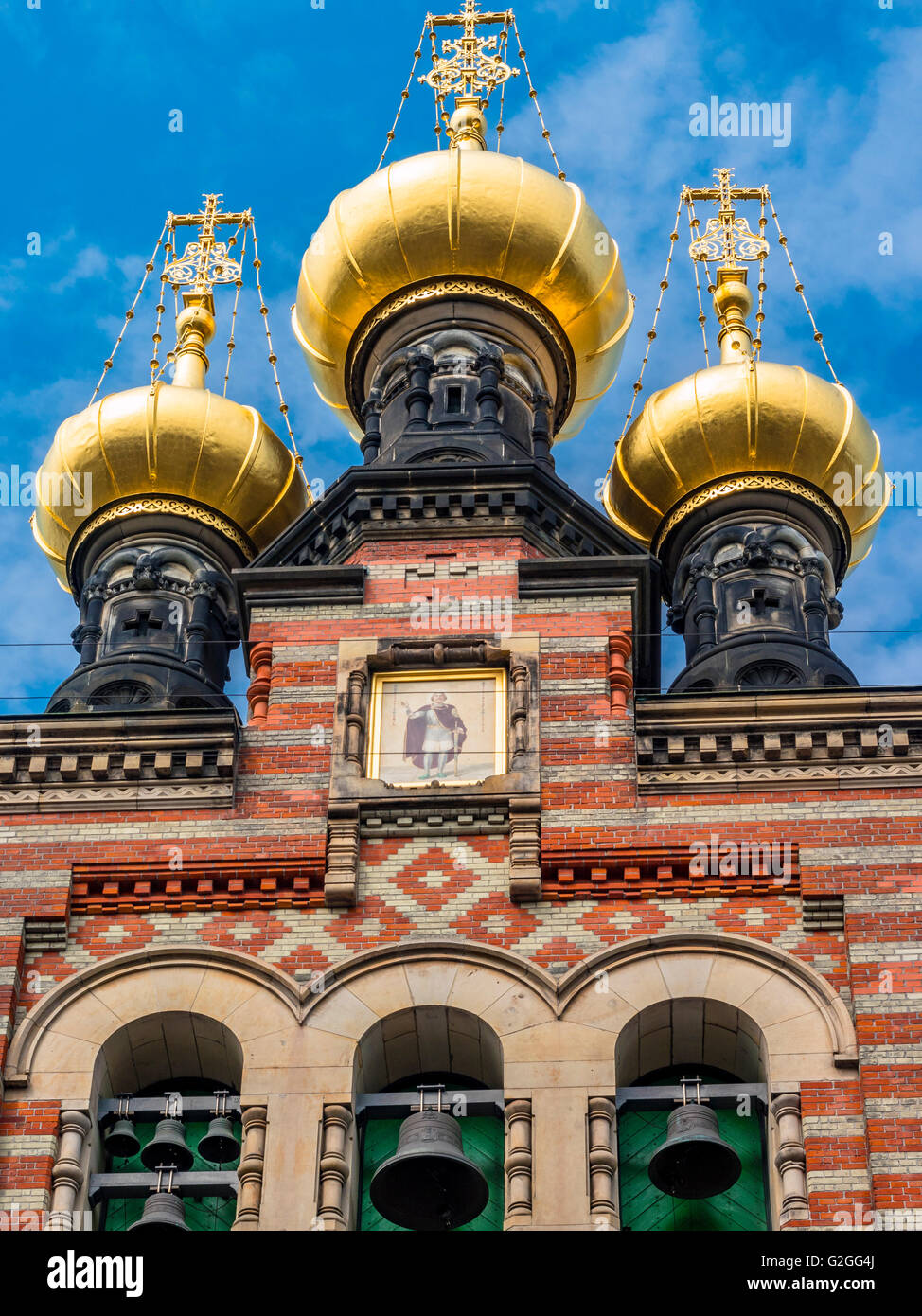 Alexander Nevsky Church, Russian Orthodox Church, Copenhagen, Denmark, Europe Stock Photo - Alamy