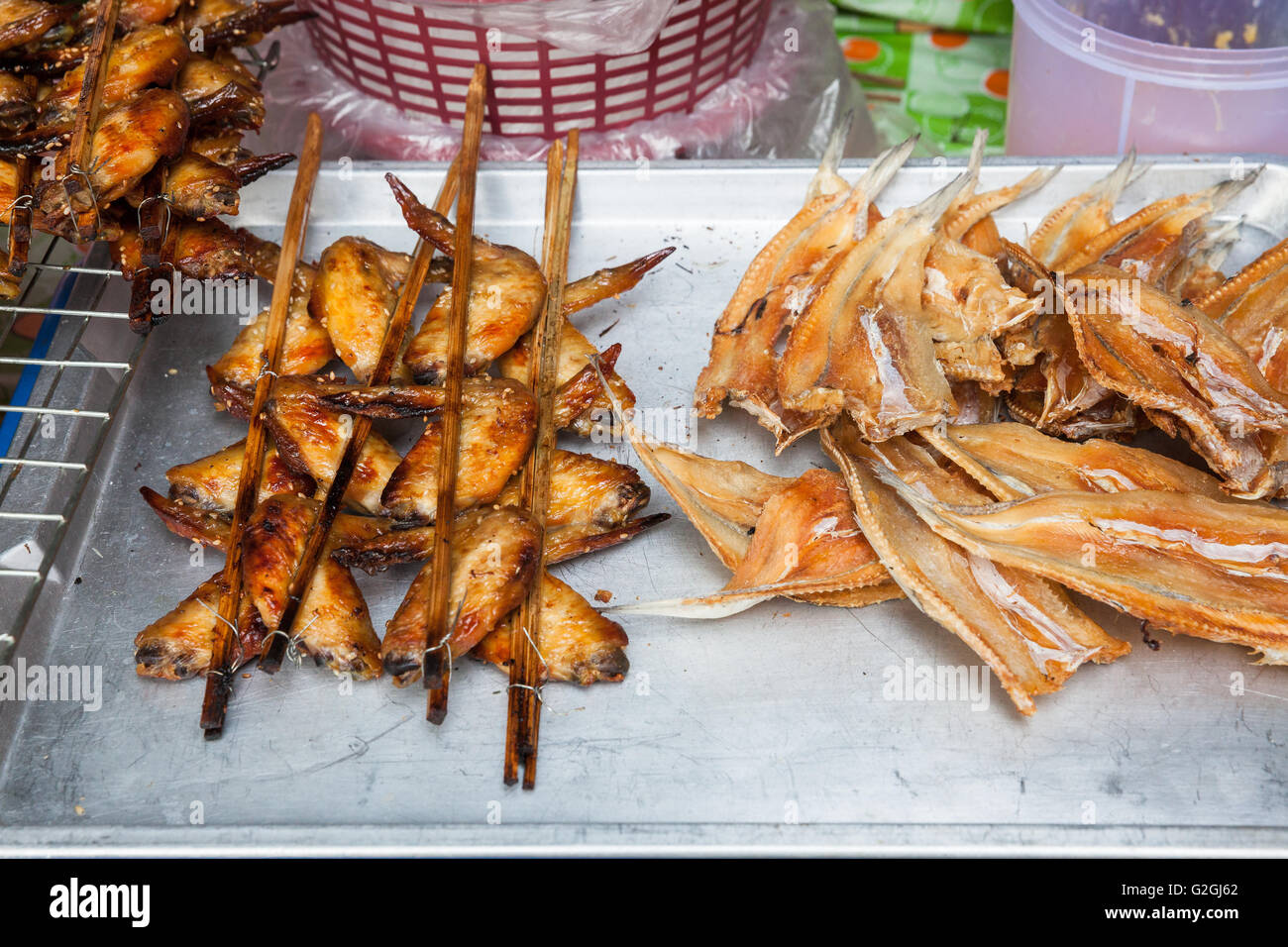 Thai street food. Bangkok, Thailand. Stock Photo