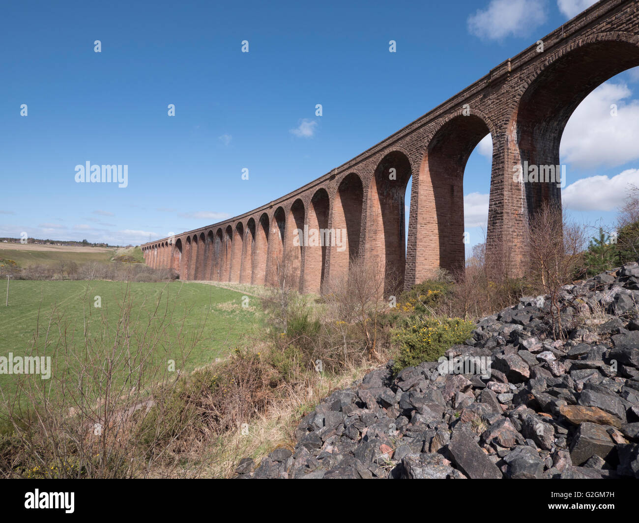Nairn Viaduct  near Culloden, Inverness-shire, Scotland, UK Stock Photo