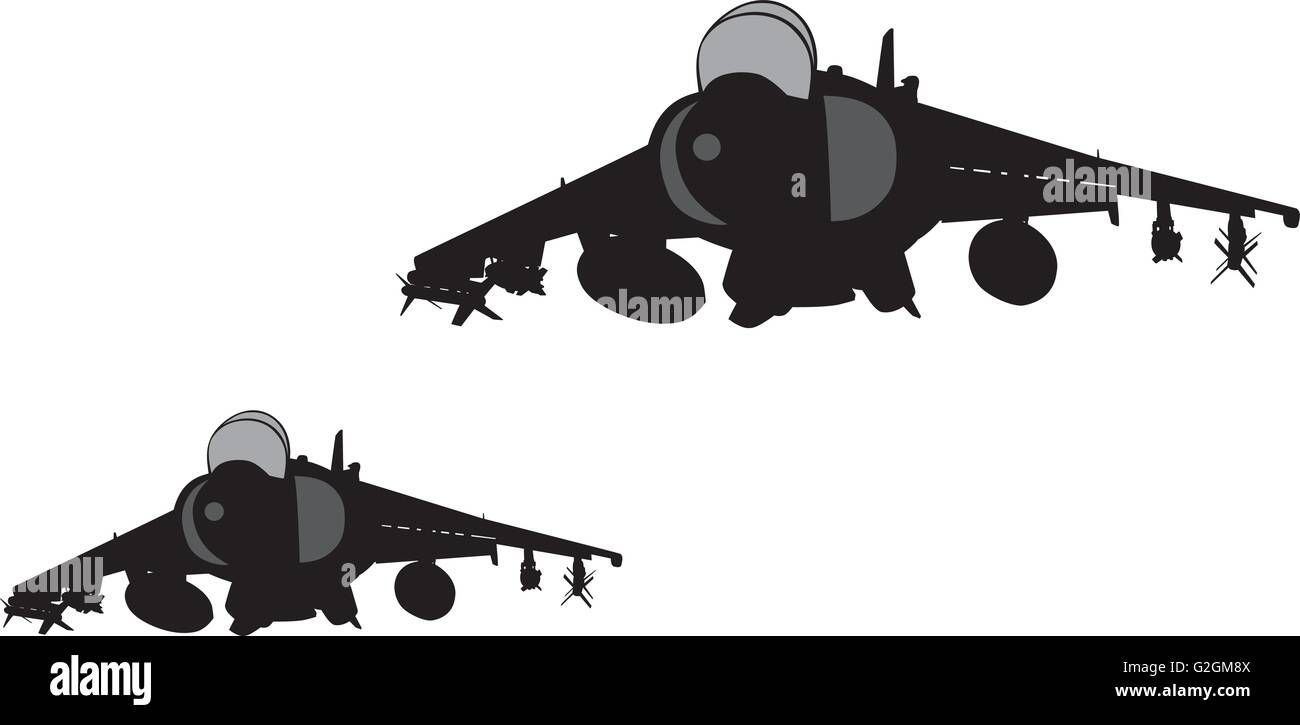 Air strike Stock Vector