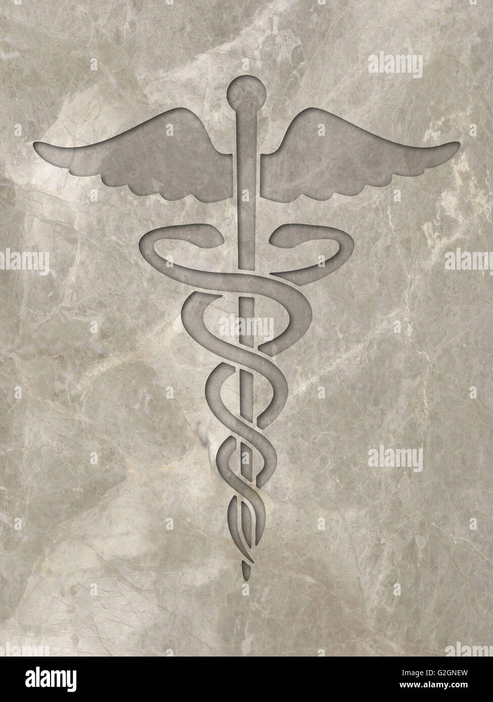 Caduceus Stock Photo