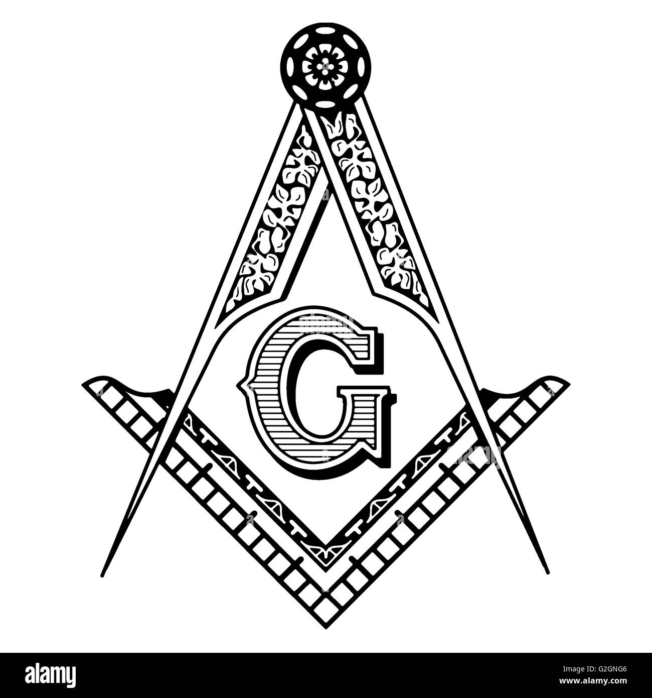 Square & Compasses With "G" Round Masonic Freemasonry TieTack products