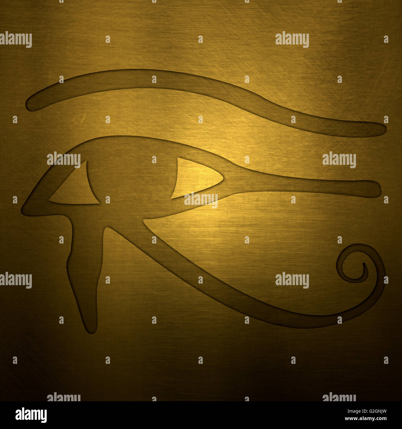Gold eye of horus hi-res stock photography and images - Alamy