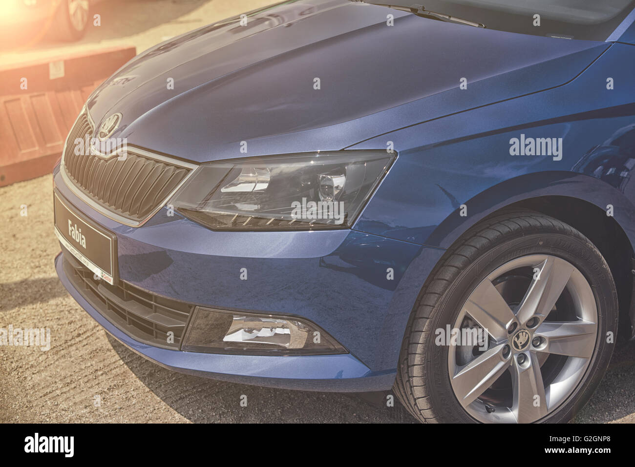 2011 Skoda Roomster Scout Stock Photo - Alamy