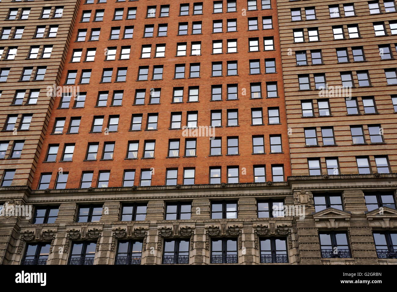 Architectural Details of the Whitehall Building, Battery Park City, New