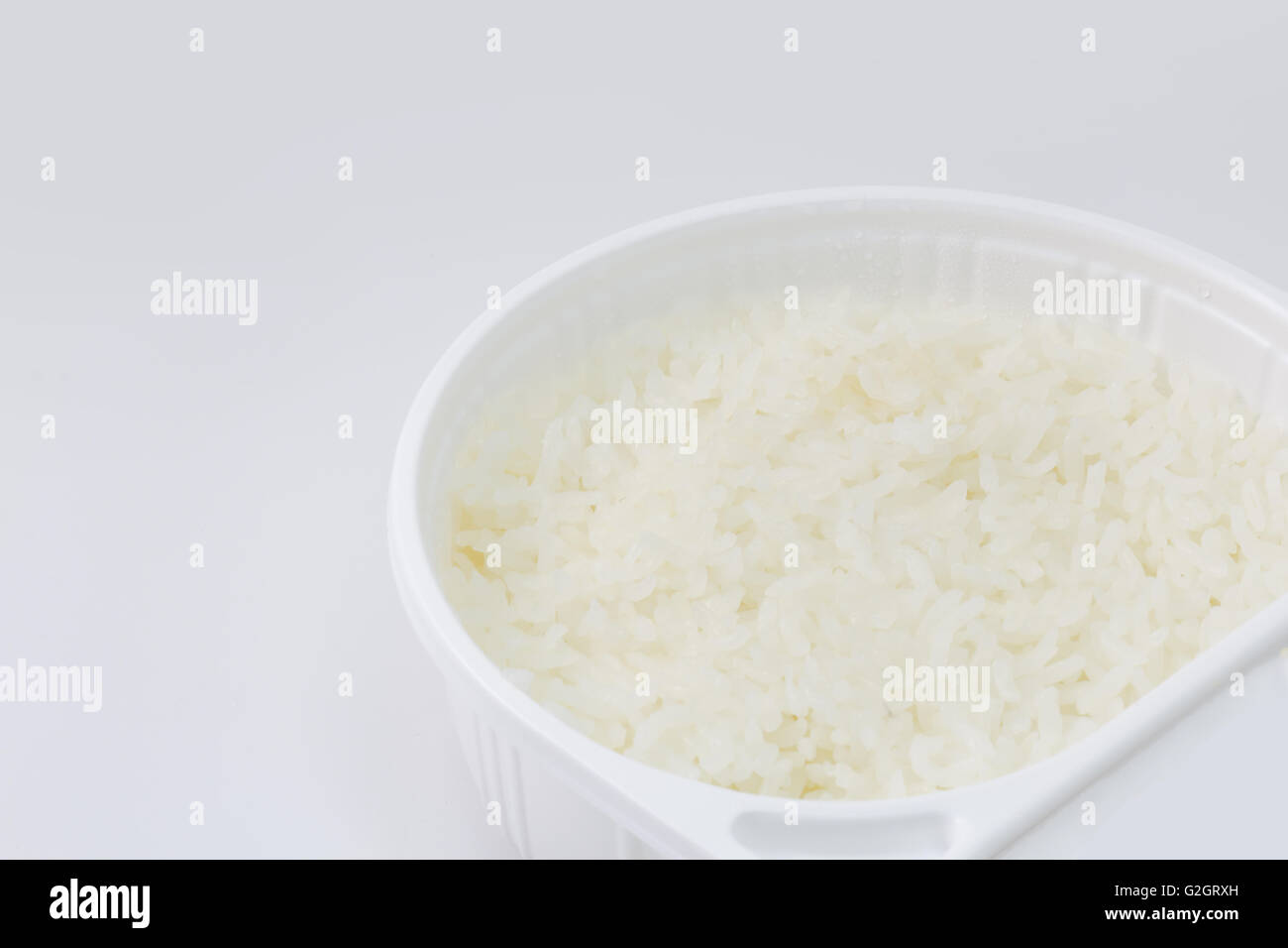 instant rice from thailand isolate on white background Stock Photo - Alamy