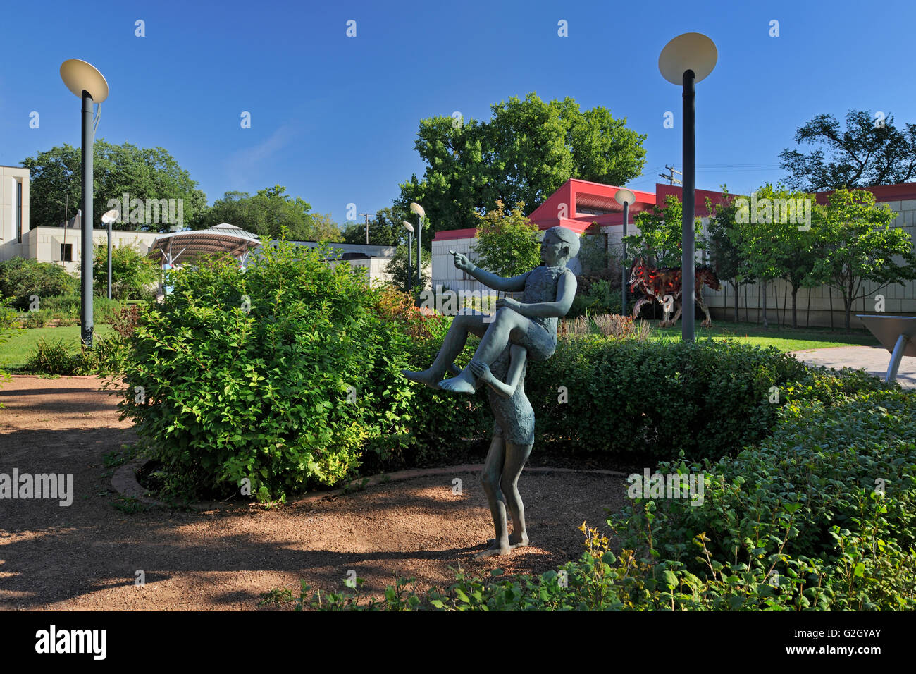 St. Boniface Sculpture Garden at St. Boniface City Hall Winnipeg