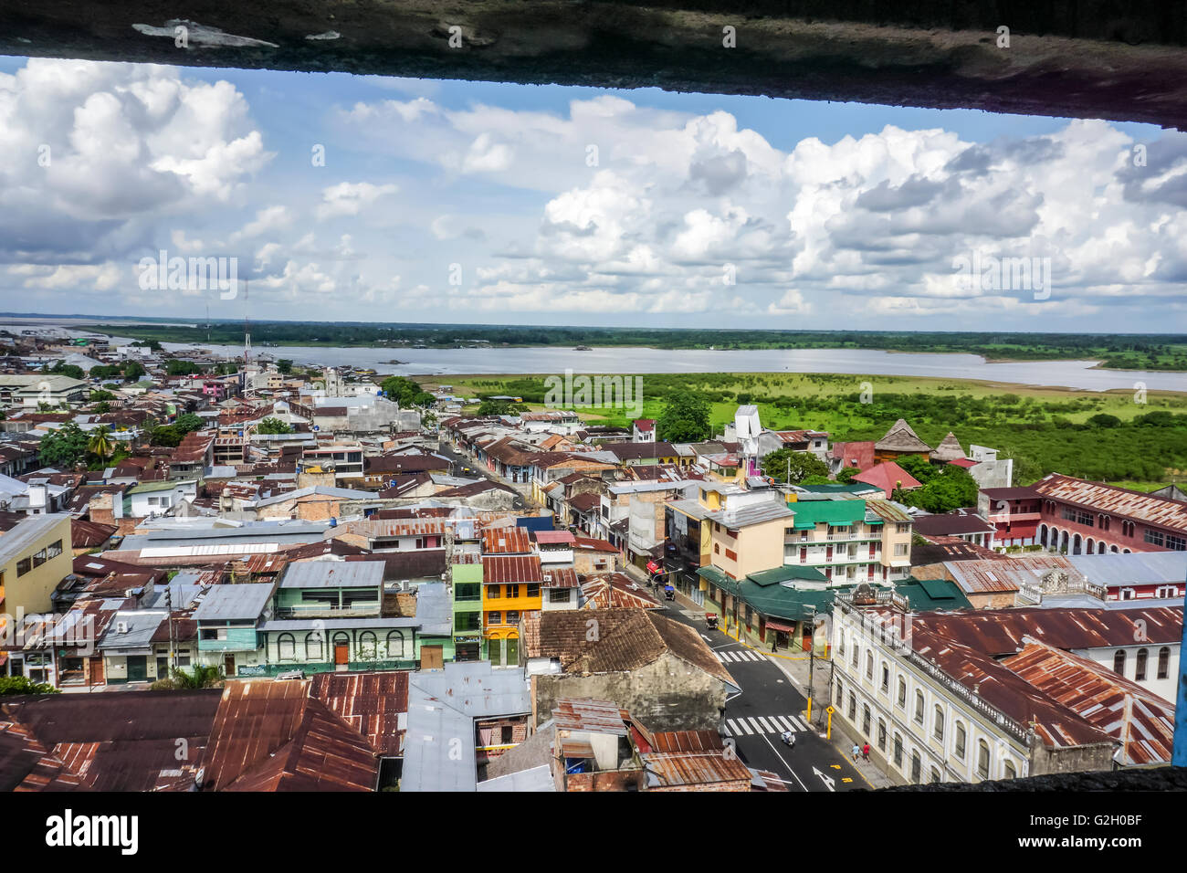 Iquitos (capital of the Peruvian Amazon) Peru Stock Photo