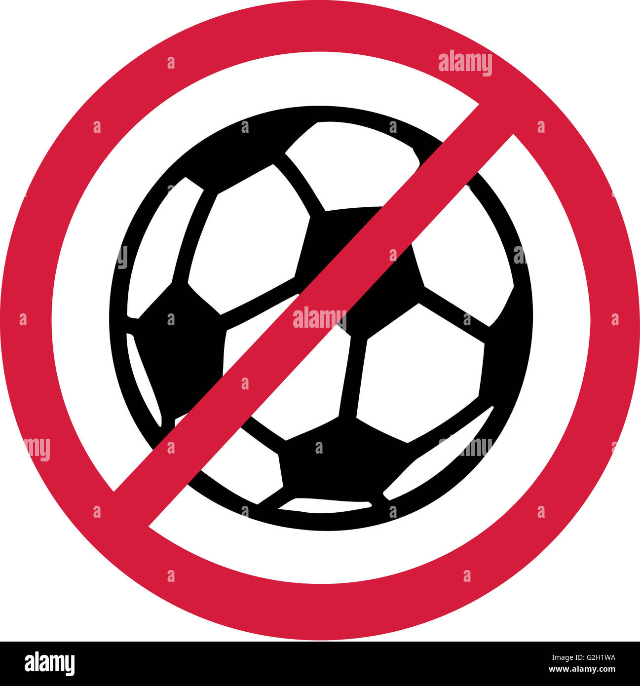 Football stadium ban hi-res stock photography and images - Alamy
