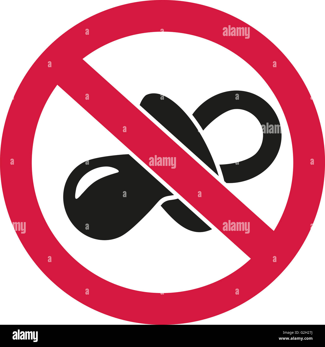 No pacifier hi-res stock photography and images - Alamy