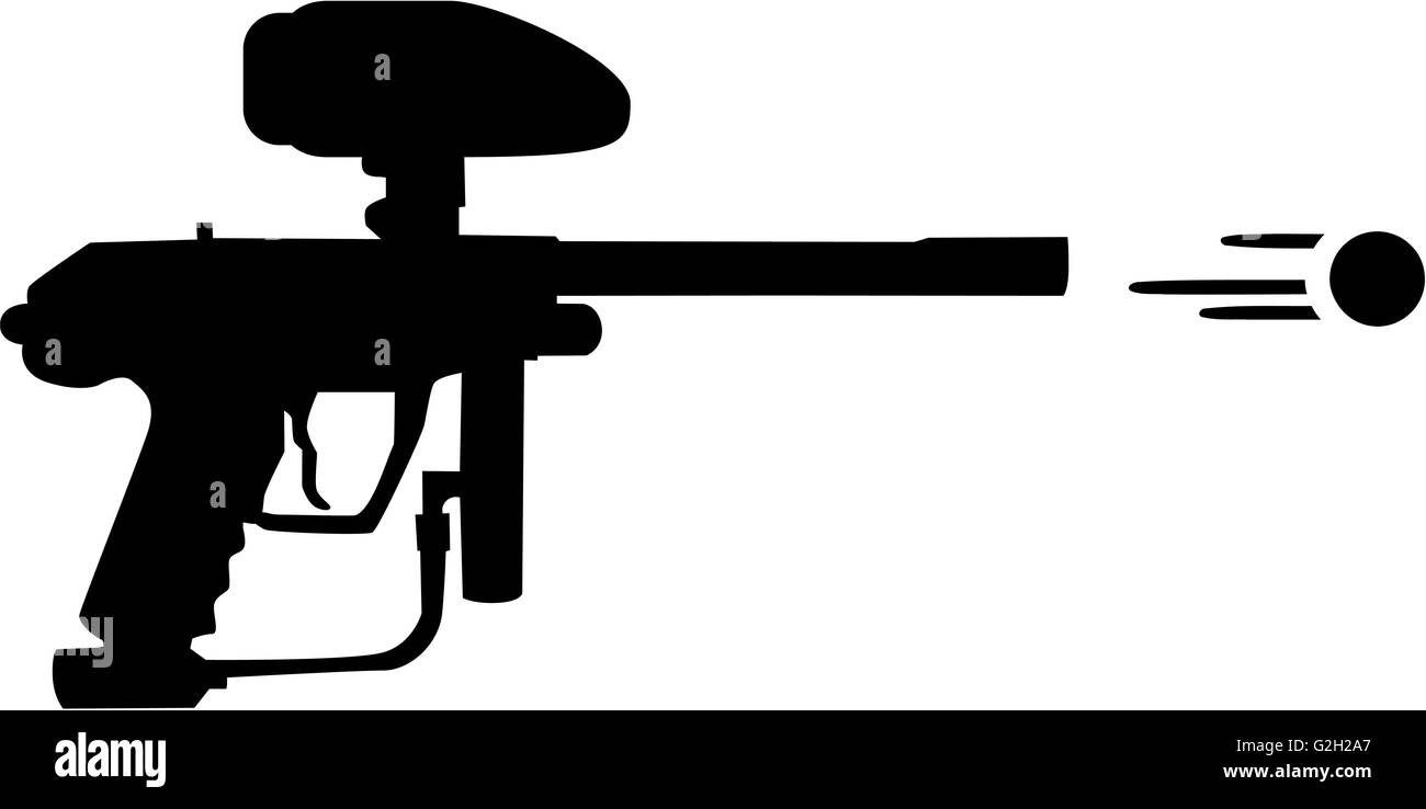 Paint ball Black and White Stock Photos & Images Alamy