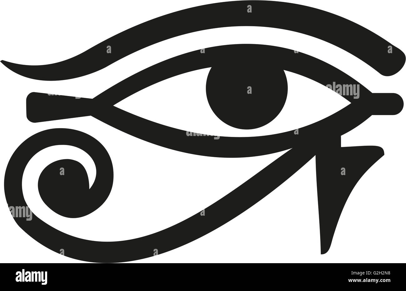 Horus Eye egypt Stock Photo