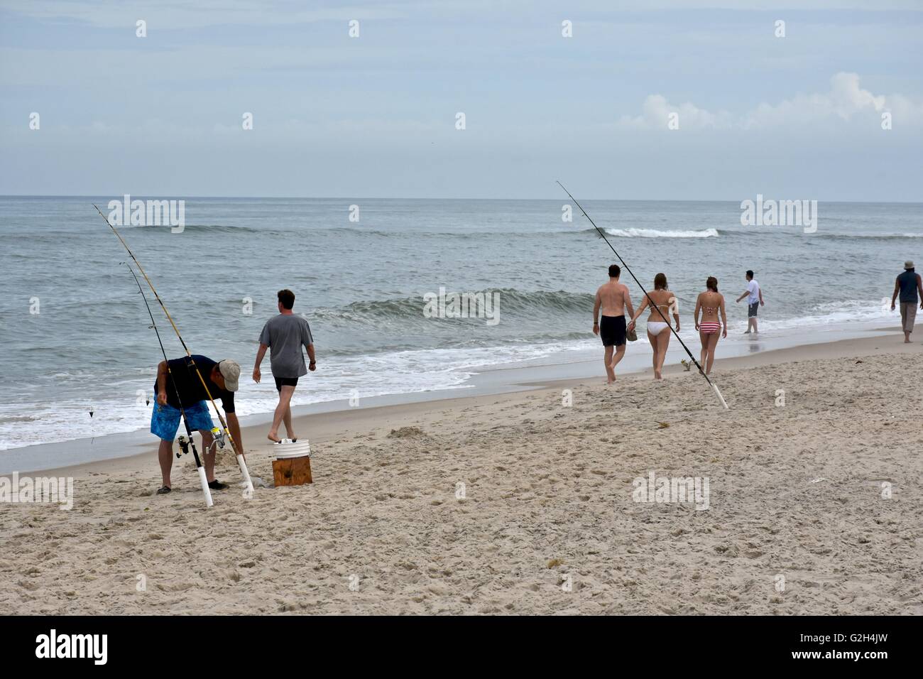 Assateague island fishing hi-res stock photography and images - Alamy