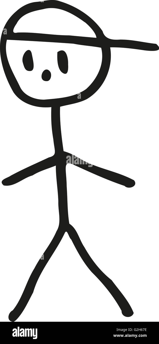 Stickman dancing hi-res stock photography and images - Alamy