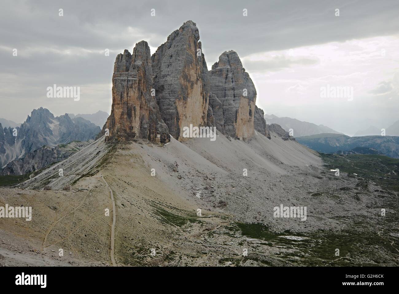 Dolomites Summer Landscape Stock Photo - Alamy
