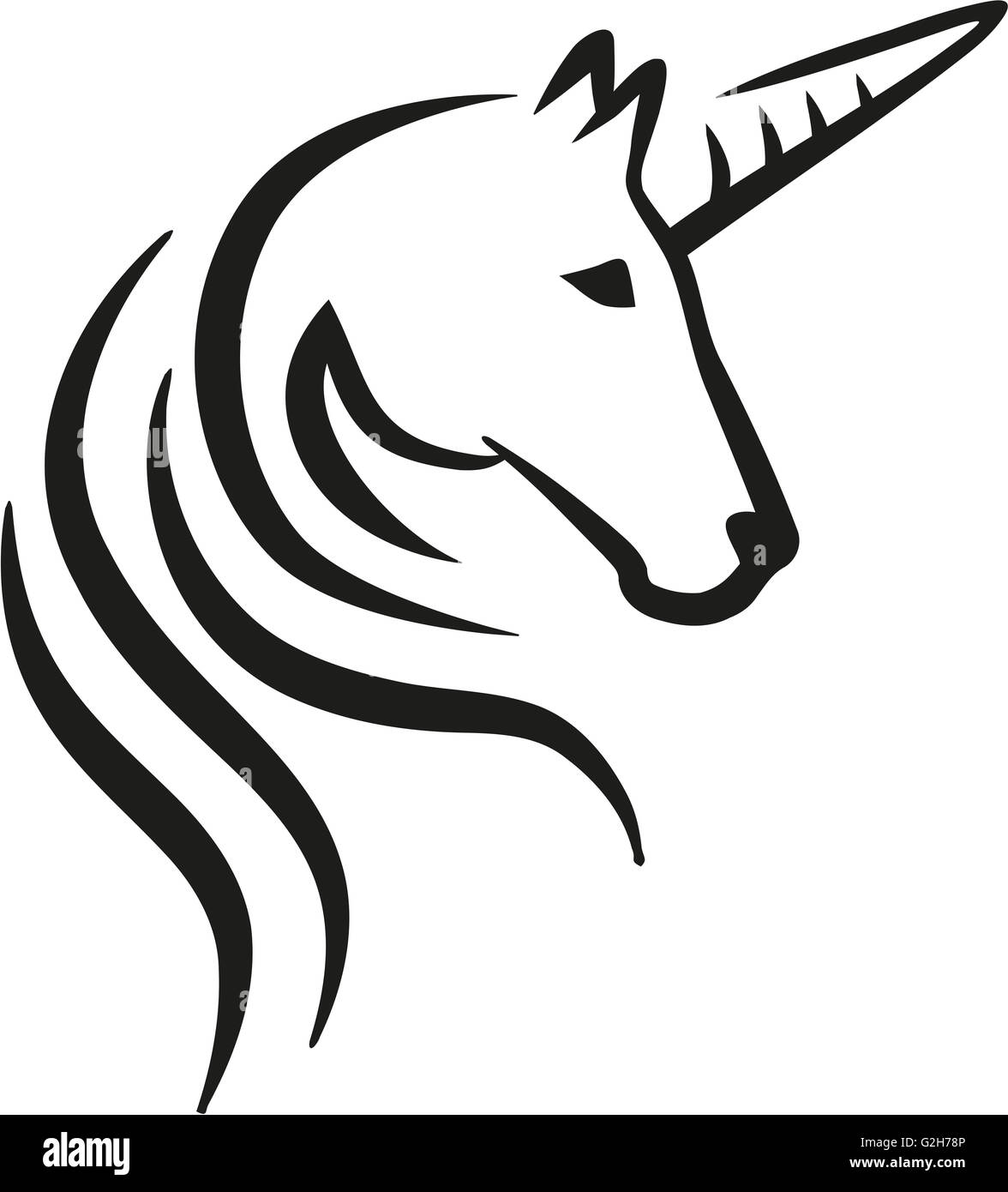 page 2 unicorn logo high resolution stock photography and images alamy