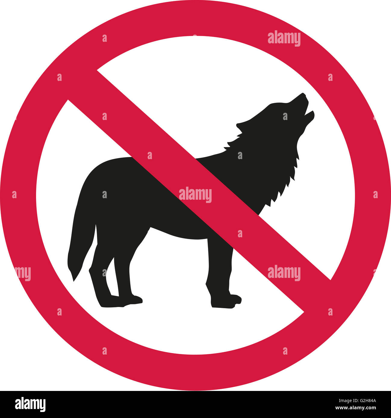 Howling wolves graphic hi-res stock photography and images - Alamy