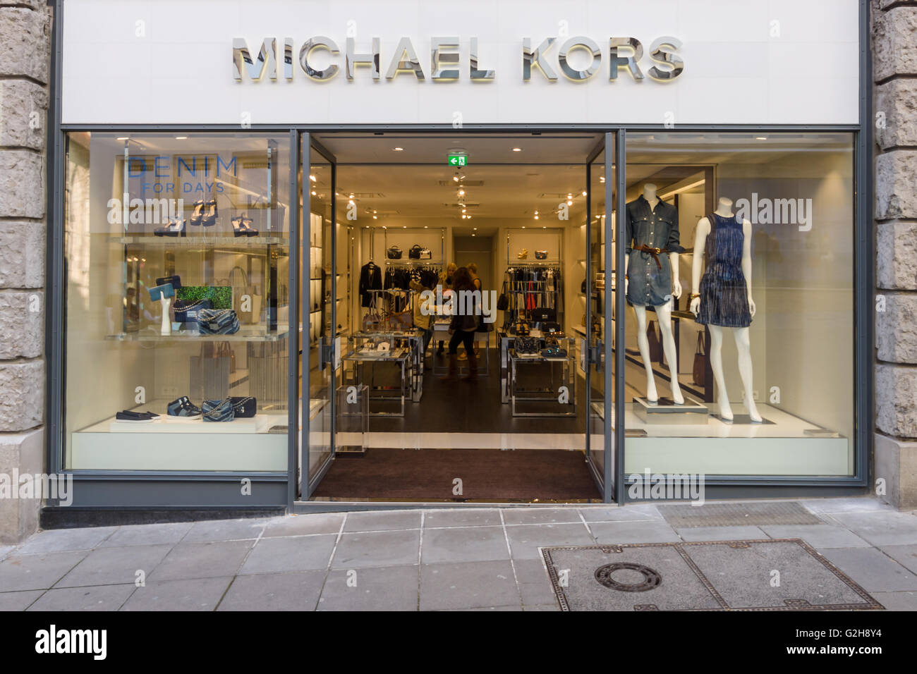 Sign of Michael Kors store in New York City Stock Photo