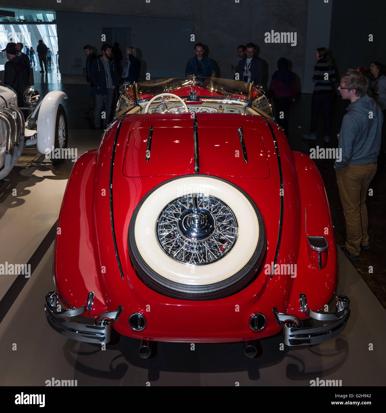 STUTTGART, GERMANY MARCH 19, 2016 Luxury car MercedesBenz 500K