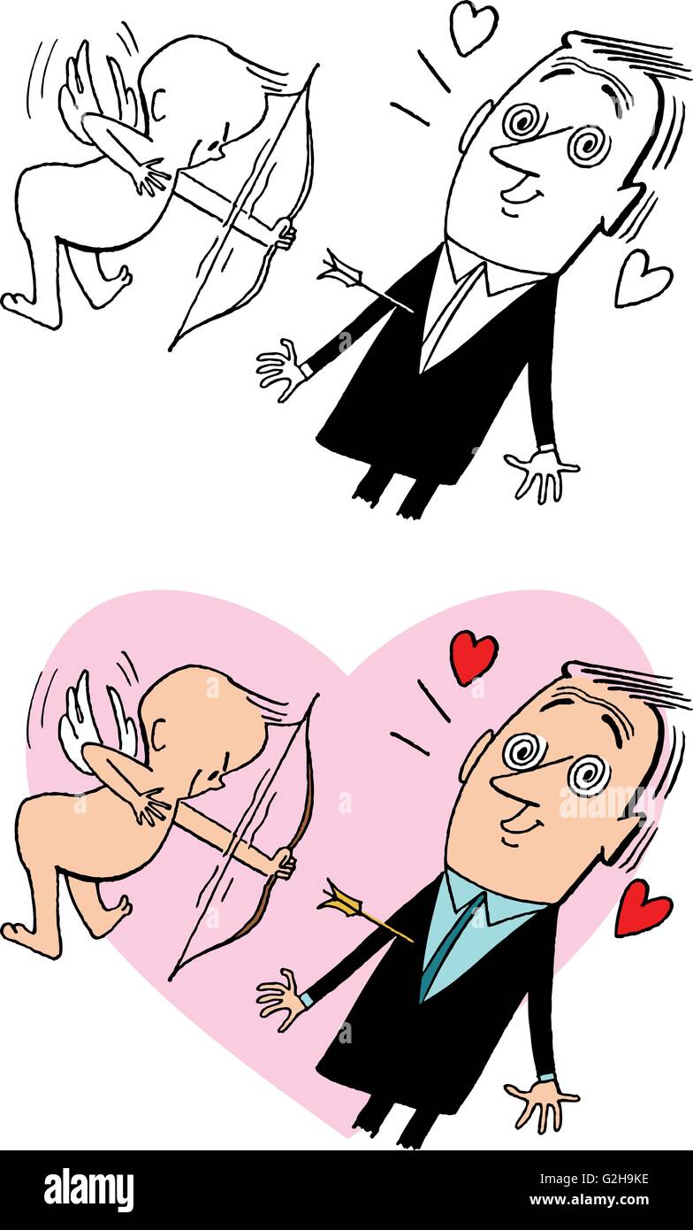 Cupid bow and arrow hires stock photography and images Alamy