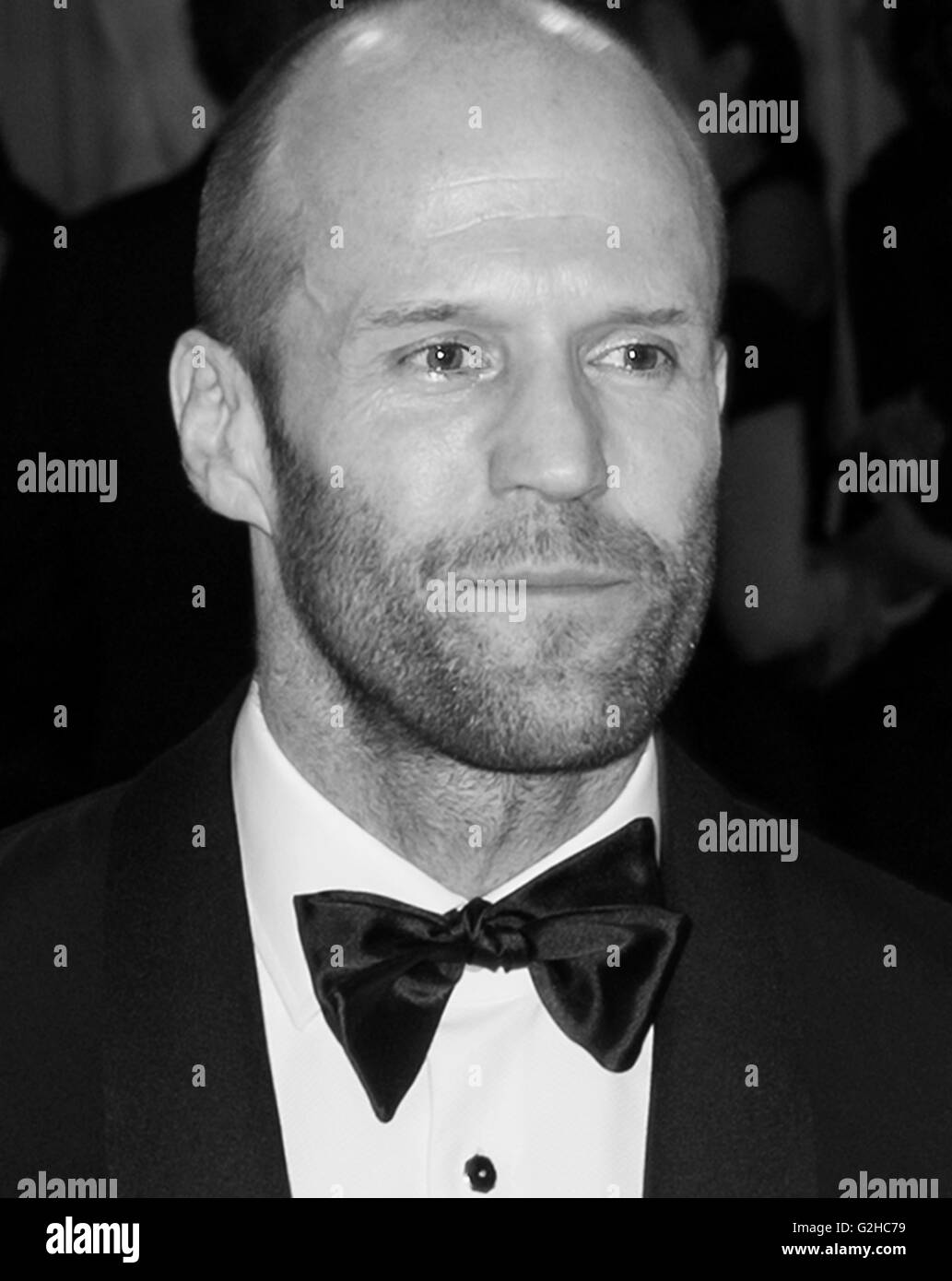 New York City, USA - May 2, 2016: Actor Jason Statham attends the 2016 Met Gala Stock Photo