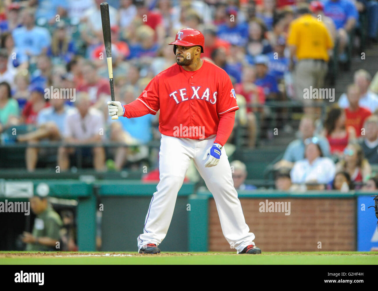 Texas rangers designated hitter prince fielder 84 hi-res stock ...