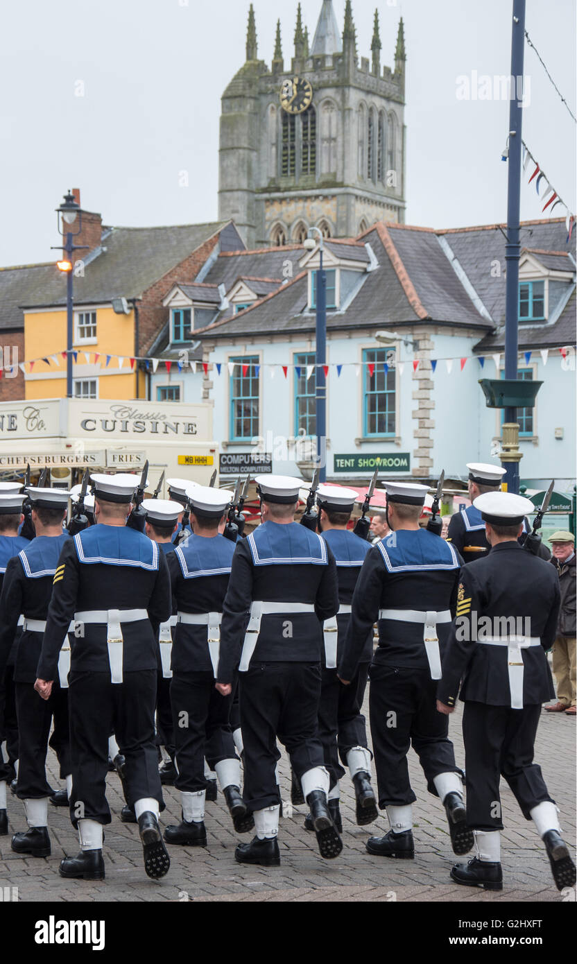 Melton Mowbray June 1st 2016 Historical military as the ship's