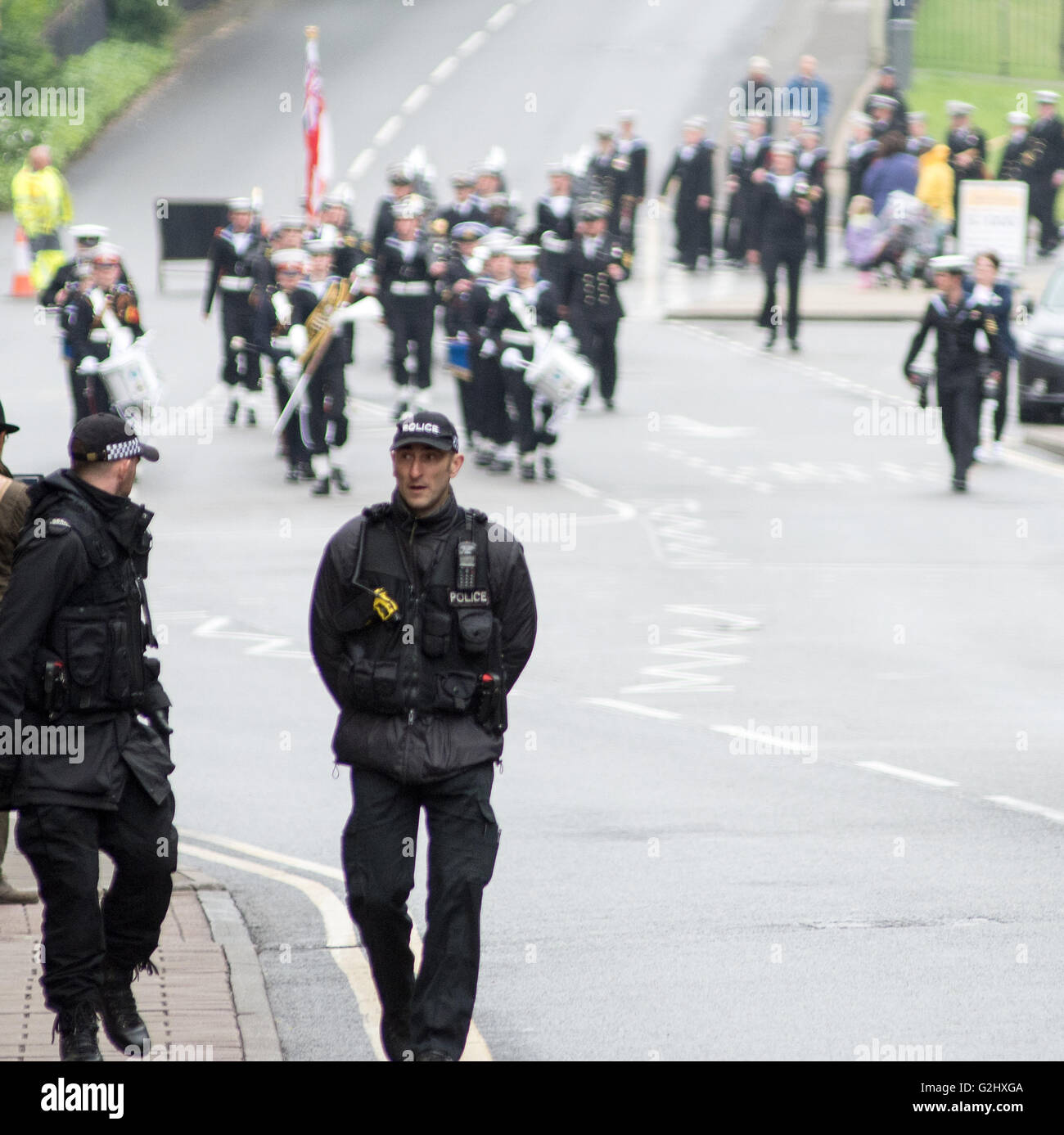 Melton Mowbray June 1st 2016 Historical military as the ship's