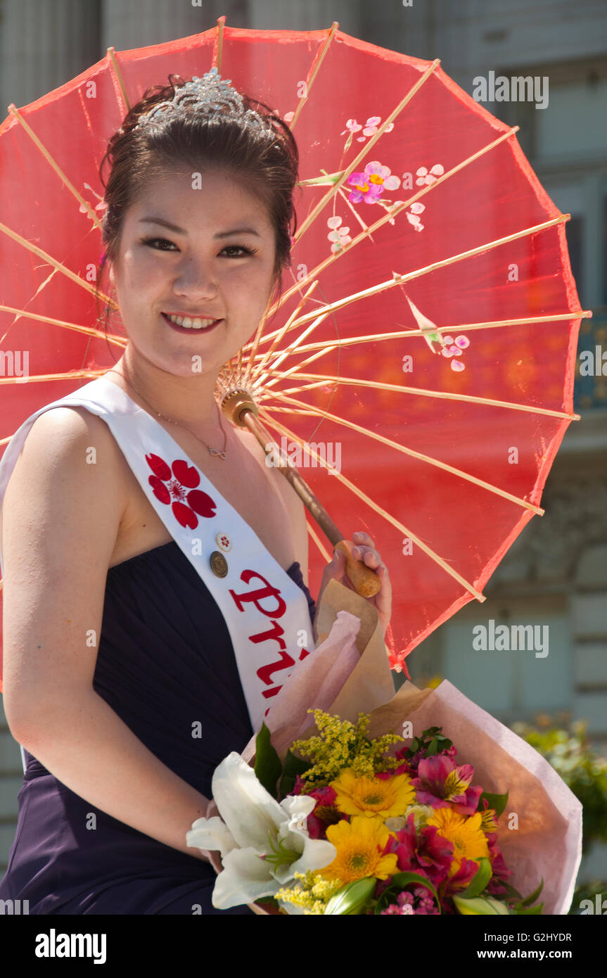 Cherry blossom festival san francisco hires stock photography and