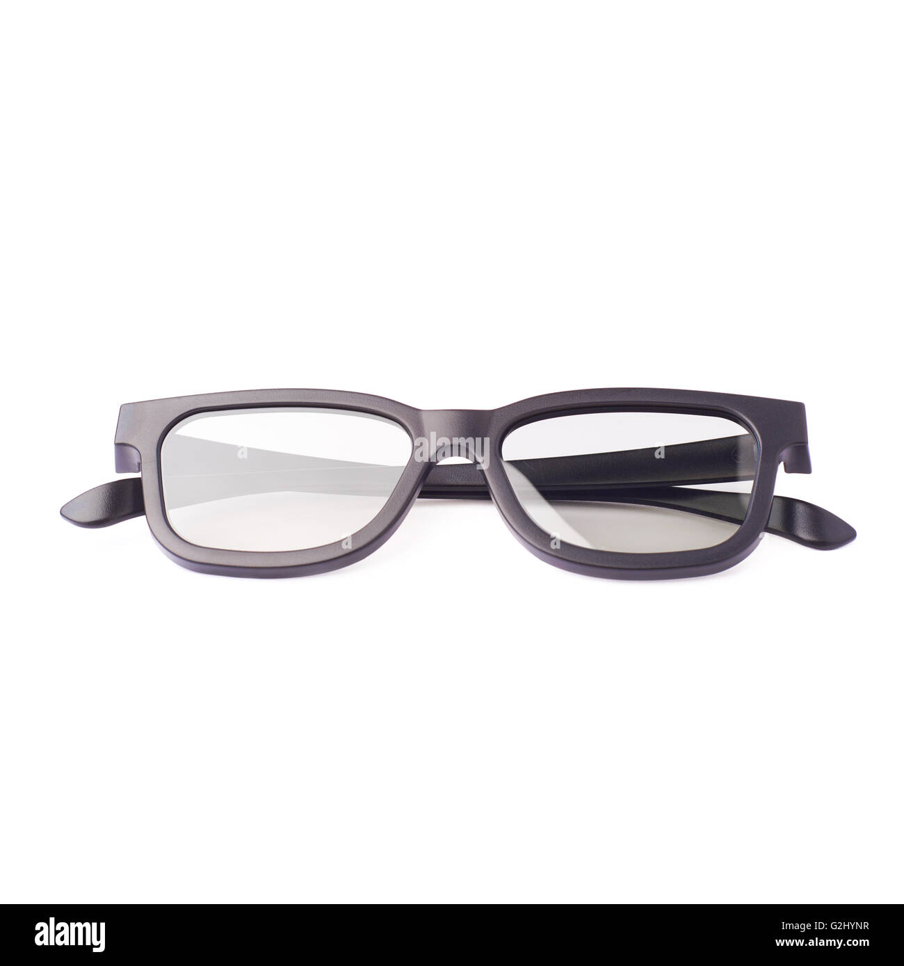 Black square glasses front isolated hi-res stock photography and images ...