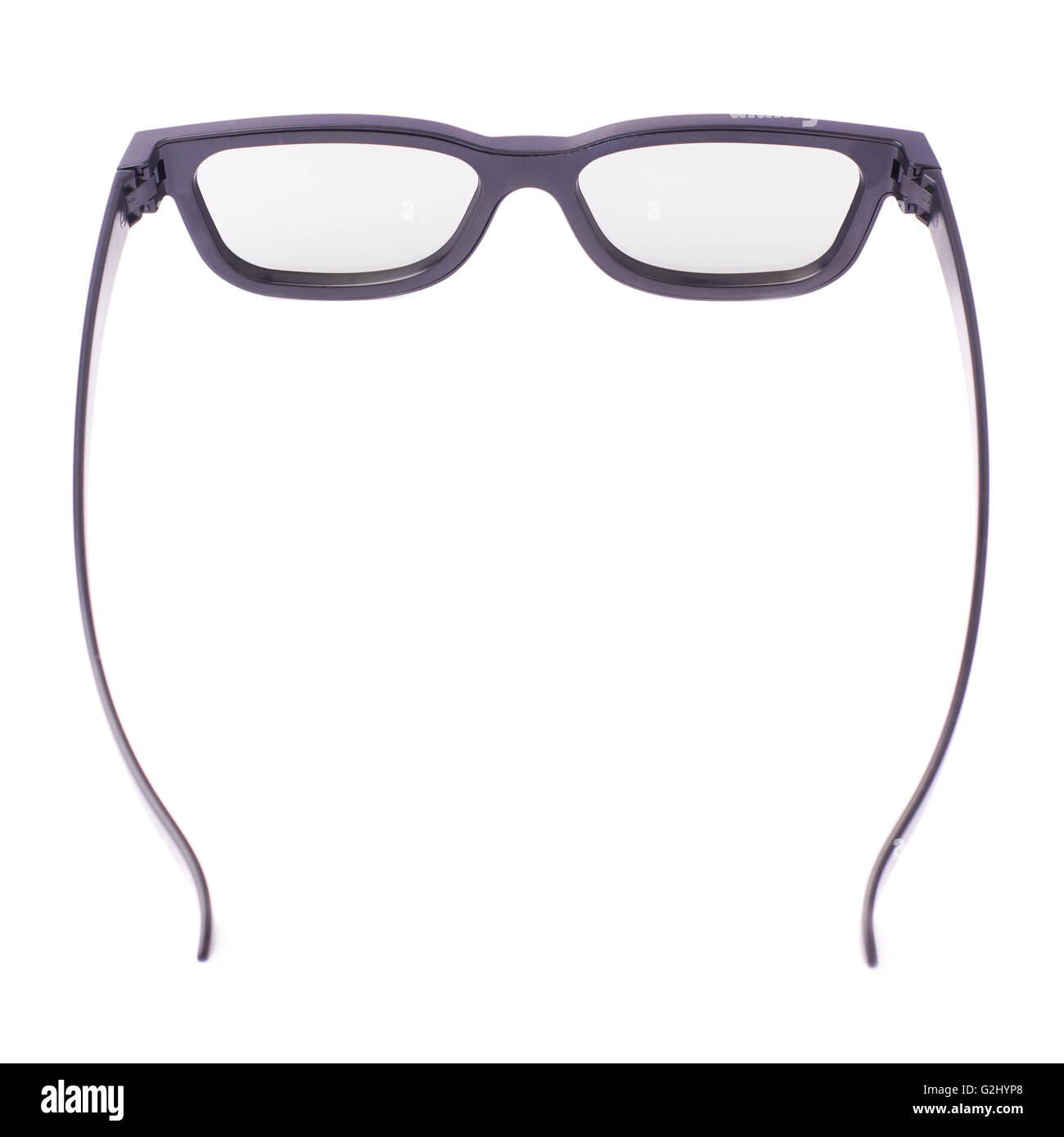 Glasses isolated over the white background Stock Photo - Alamy